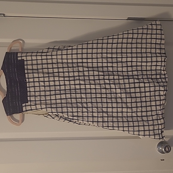 Madewell Checkered Picnic Shift Dress Size Small - Picture 6 of 7